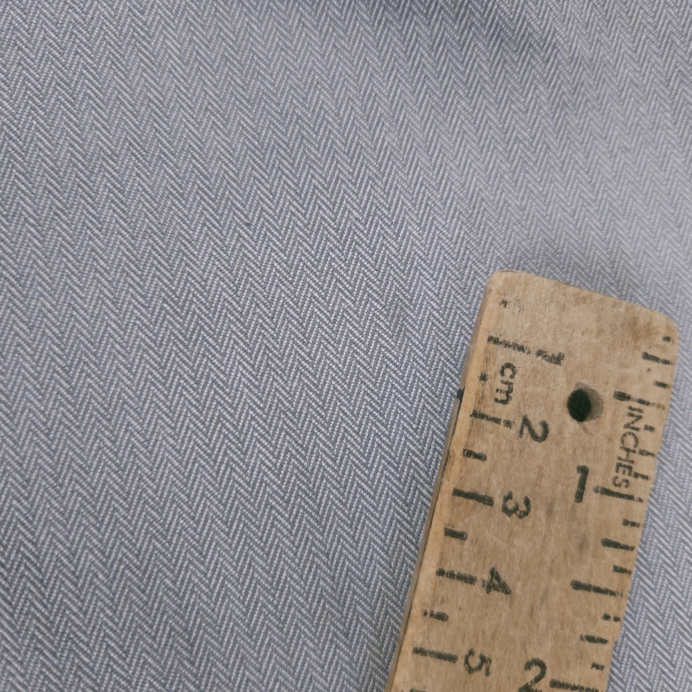 Banana Republic Grey Chevron Slim Tapered Fit Dress Pants 35x34 NWT - Picture 15 of 15